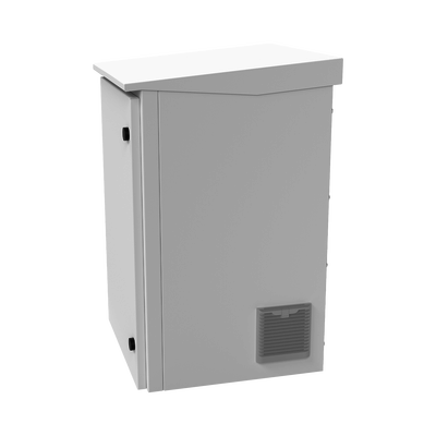 gabinete de exterior con rack de 19" de 24u con ventiladores y termostato, se envía el gabinete armado (montaje a poste o torre se vende por separado). gabinete de exterior con rack de 19" de 24u con ventiladores y termostato, se envía el gabinete armado (montaje a poste o torre se vende por separado).