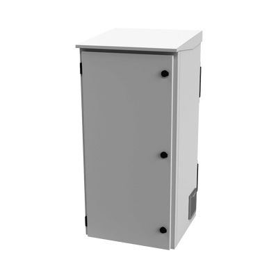 gabinete de exterior con rack de 19" de 24u con ventiladores y termostato, se envía el gabinete armado (montaje a poste o torre se vende por separado). gabinete de exterior con rack de 19" de 24u con ventiladores y termostato, se envía el gabinete armado (montaje a poste o torre se vende por separado).