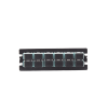 placa acopladora para distribuidor de fibra Óptica lp odf 8024, incluye 12 acopladores sc simplex para fibra multimodo (12 fibras)