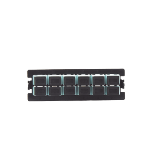 placa acopladora para distribuidor de fibra Óptica lp odf 8024, incluye 12 acopladores sc simplex para fibra multimodo (12 fibras)