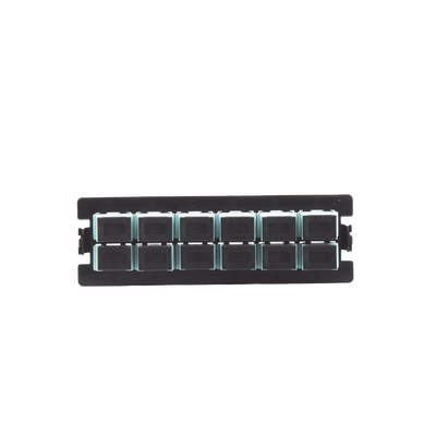 placa acopladora para distribuidor de fibra Óptica lp odf 8024, incluye 12 acopladores sc simplex para fibra multimodo (12 fibras) placa acopladora para distribuidor de fibra Óptica lp odf 8024, incluye 12 acopladores sc simplex para fibra multimodo (12 fibras)