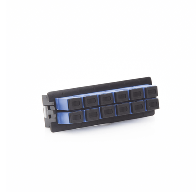 placa acopladora para distribuidor de fibra Óptica lp odf 8024, incluye 12 acopladores sc simplex para fibra monomodo (12 fibras) placa acopladora para distribuidor de fibra Óptica lp odf 8024, incluye 12 acopladores sc simplex para fibra monomodo (12 fibras)