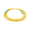 jumper de fibra Óptica monomodo sc/apc sc/apc simplex, color amarillo, 5 metros