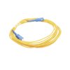 jumper de fibra Óptica monomodo sc/upc sc/upc simplex, color amarillo, 5 metros