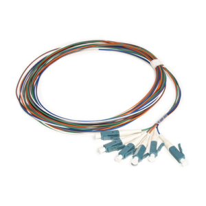 kit de 6 pigtails lc/upc monomodo 2 metros