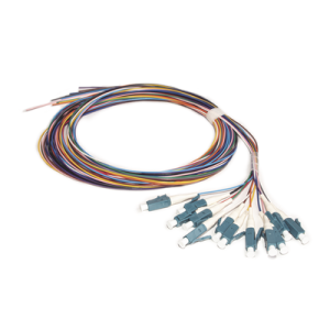 kit de 12 pigtails lc/upc monomodo 2 metros
