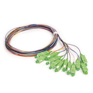 kit de 12 pigtails sc/apc monomodo 2 metros