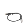 cable de parcheo ftp cat5e 0.5 m negro