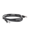cable de parcheo ftp cat5e 2.0 m negro