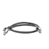cable de parcheo ftp cat6 0.5 m negro