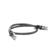 cable de parcheo ftp cat6 0.5 m negro