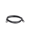 cable de parcheo ftp cat6 1.0m. negro