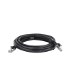 cable de parcheo ftp cat6 3.0 m negro