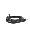cable de parcheo ftp cat6 3.0 m negro