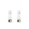 transceptores Ópticos industriales bidireccionales sfp+ (mini gbic) / monomodo 1270 & 1330 nm / 10 gbps / 10gbase / conector lc/upc simplex / ddm / hasta 10 km / 2 piezas