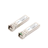 transceptores Ópticos industriales bidireccionales sfp+ (mini gbic) / monomodo 1270 & 1330 nm / 10 gbps / 10gbase / conector lc/upc simplex / ddm / hasta 10 km / 2 piezas
