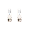 transceptores Ópticos industriales bidireccionales sfp+ (mini gbic) / monomodo 1270 & 1330 nm / 10 gbps / 10gbase / conector lc/upc simplex / ddm / hasta 20 km / 2 piezas