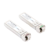 transceptores Ópticos industriales bidireccionales sfp+ (mini gbic) / monomodo 1270 & 1330 nm / 10 gbps / 10gbase / conector lc/upc simplex / ddm / hasta 3 km / 2 piezas