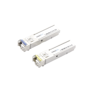 transceptores Ópticos industriales bidireccionales sfp+ (mini gbic) / monomodo 1270 & 1330 nm / 10 gbps / 10gbase / conector lc/upc simplex / ddm / hasta 40 km / 2 piezas