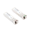 transceptores Ópticos industriales bidireccionales sfp+ (mini gbic) / monomodo 1270 & 1330 nm / 10 gbps / 10gbase / conector lc/upc simplex / ddm / hasta 5 km / 2 piezas
