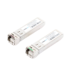 transceptores Ópticos industriales bidireccionales sfp+ (mini gbic) / monomodo 1270 & 1330 nm / 10 gbps / 10gbase / conector lc/upc simplex / ddm / hasta 5 km / 2 piezas