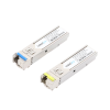 transceptores Ópticos industriales bidireccionales sfp (mini gbic) / monomodo 1310 & 1550 nm / 1.25 gbps / 1000base bx / conector lc/upc simplex / ddm / hasta 20 km / 2 piezas