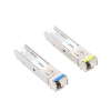 transceptores Ópticos industriales bidireccionales sfp (mini gbic) / monomodo 1310 & 1550 nm / 1.25 gbps / 1000base bx / conector lc/upc simplex / ddm / hasta 20 km / 2 piezas