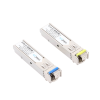 transceptores Ópticos industriales bidireccionales sfp (mini gbic) / monomodo 1310 & 1550 nm / 1.25 gbps / 1000base bx / conector lc/upc simplex / ddm / hasta 5 km / 2 piezas