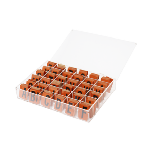 kit etiquetas reflectivas para identificación de cajas de empalme