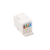 módulo jack keystone cat5e sin herramienta (toolless) para faceplate color blanco