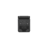 módulo jack keystone cat5e con terminación en ángulo 180 º color negro