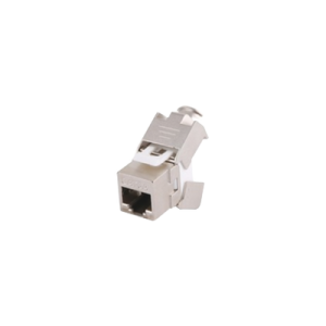 módulo jack keystone cat5e blindado (stp) sin herramienta (toolless)