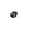 módulo jack cat6 sin herramienta (toolless) keystone color negro