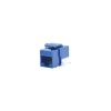 módulo jack cat6 sin herramienta (toolless) keystone color azul