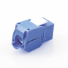 módulo jack keystone cat6 (toolless), con terminación en ángulo 180 º color azul, compatible con faceplate y patchpanel linkedpro