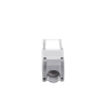 módulo jack keystone cat6 (toolless), con terminación en ángulo 180 º color gris, compatible con faceplate y patchpanel linkedpro