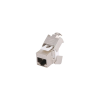 módulo jack keystone cat6a blindado (stp) sin herramienta (toolless) para faceplate