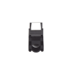 módulo jack keystone cat6a (toolless), con terminación en ángulo 180 º color negro, compatible con faceplate y patchpanel linkedpro
