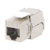 módulo jack keystone cat6 blindado (stp) sin herramienta (toolless)
