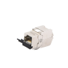 módulo jack stp keystone toolless (sin herramienta) cat6a con tapa