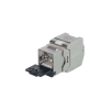módulo jack stp keystone toolless (sin herramienta) cat6a con tapa