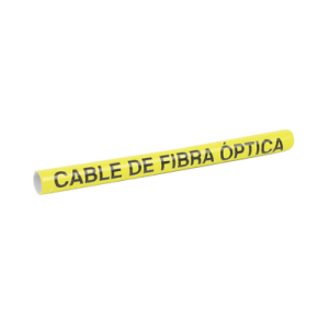 marcador de fibra Óptica color amarillo, diámetro de aplicación de 6.4 a 12.5 mm