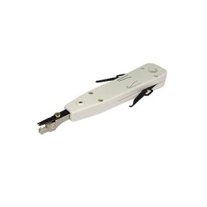 herramienta de impacto, para conectores tipo 110 idc, con gancho y cuchilla