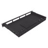 distribuidor de fibra óptica vacio 19in, acepta 4 placas acopladoras de linkedpro, hasta 24 fibras, 1ur, incluye charola de empalme