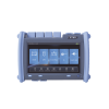 otdr pro de alto rendimiento para enlaces de fibra Óptica monomodo / pruebas en fibra Óptica viva / longitudes de onda: 1310nm, 1550nm y 1625nm / zona muerta por evento de 0.8 metros / vfl 5mw / distancia de prueba de hasta 420 km