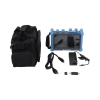 otdr pro de alto rendimiento para enlaces de fibra Óptica monomodo / pruebas en fibra Óptica viva / longitudes de onda: 1310nm, 1550nm y 1625nm / zona muerta por evento de 0.8 metros / vfl 5mw / distancia de prueba de hasta 420 km