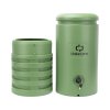 pedestal para cajas de empalme de fibra Óptica cilíndrico color verde con bracket estandar (no incluye caja de empalme)