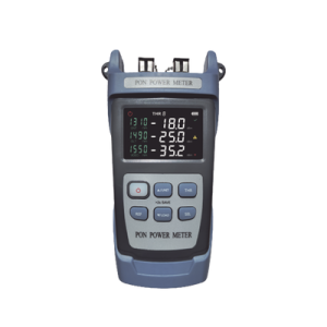 medidor de potencia Óptica (opm) para fibra Óptica en redes fttx / soporta 3 longitudes de onda: 1310nm , 1490nm y 1550nm / rango de medición de 40 a 25dbm