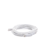 mini patch cord cat6 ultra slim 10 m blanco – ahorra espacio sin organizadores, con bota flexible