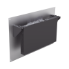 par de sujetadores para instalación de equipo rackeable en placa o pared (hasta 2u), puede soportar 10 kg